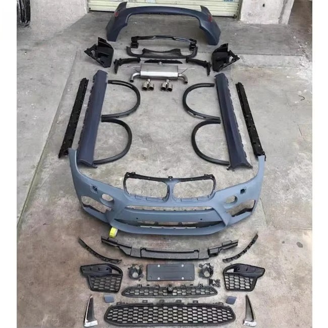 Hot Selling Car Bumpers  for  NEW 2013-2018 X5 F15 Body Kit  Upgrade X5M Design Bodykit  Front Rear Bumper Assembly Bodykit